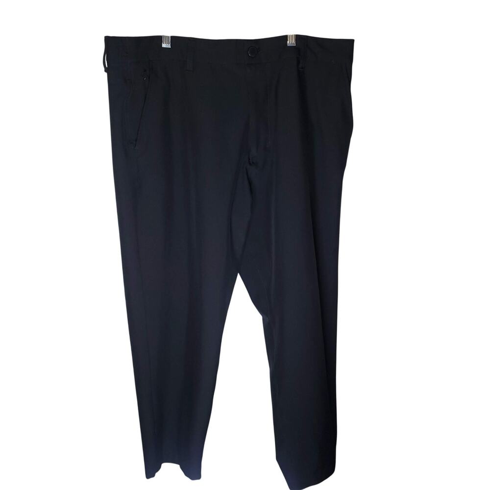Marc New York Andrew Marc Commuter Pants Mens 38x27 Black Stretch Golf
